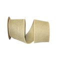 Reliant Ribbon 20.5 in. 10 Yards Burlap Colored Wired Edge Ribbon, Sage 3221M-577-40F